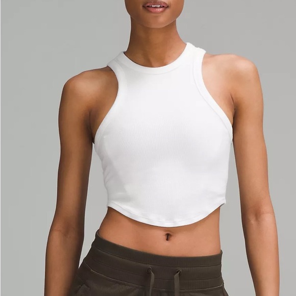 Lululemon hold tight cropped tank size 4 - Picture 1 of 3